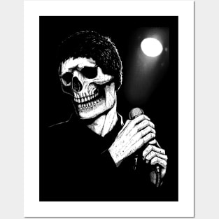 Musician skull Posters and Art